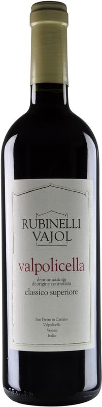 Bottiglia di Ripasso Valpolicella Classico Superiore DOC di Rubinelli Vajol