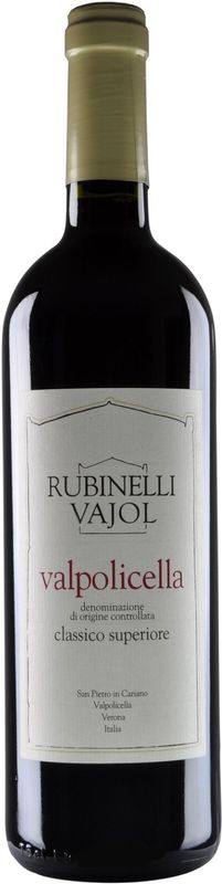 Bouteille de Ripasso Valpolicella Classico Superiore DOC de Rubinelli Vajol