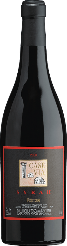 Bouteille de Syrah Case Via Colli IGT de Fontodi