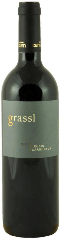 Flasche Blauer Zweigelt Rubin Carnuntum von Weingut Grassl