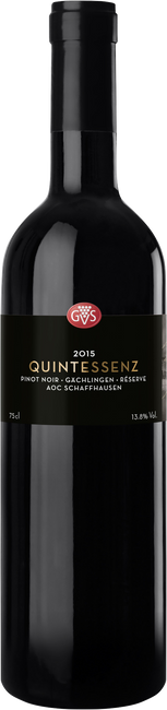 Image of GVS Schachenmann Quintessenz Gächlingen Pinot Noir Réserve - 75cl - Schaffhausen, Schweiz bei Flaschenpost.ch