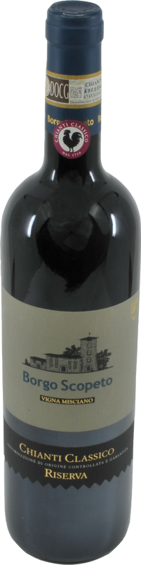 Bottle of Chianti Misciano Riserva DOCG from Borgo Scopeto