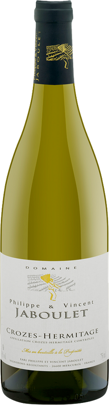 Bottle of Crozes-Hermitage Blanc On the Rhône again AC from Domaine Julien Pilon
