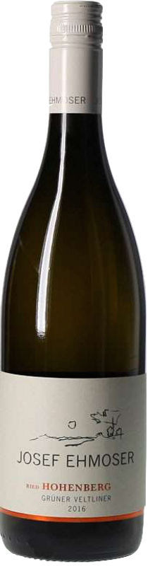 Bottle of Gruner Veltliner Hohenberg QW from Josef Ehmoser