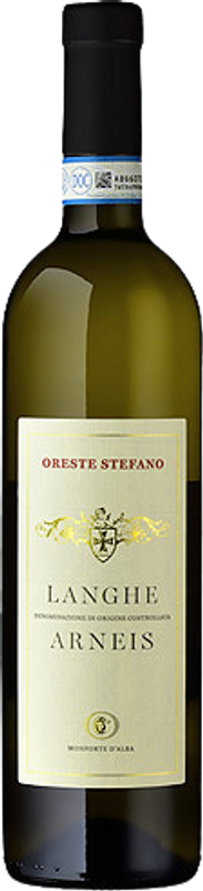 Bottle of Langhe Arneis from Oreste Stefano