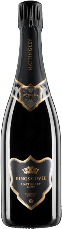 Bottle of Kings Cuvée extra brut from Hattingley Valley