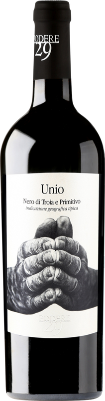 Bottle of Puglia IGP Unio from Podere 29