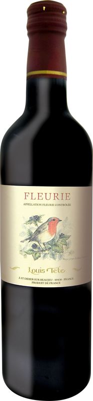 Bouteille de Louis Tête Fleurie AOC de Louis Tête