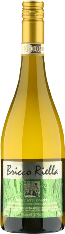 Bottle of Moscato d'Asti DOCG Bricco Riella from Cascina Pian d’Or