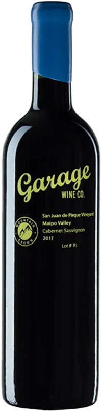 Bottiglia di San Juan de Pirque Vineyard Maipo Valley di Garage Wine