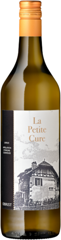 Bottle of La Petite Cure Blanc from Obrist