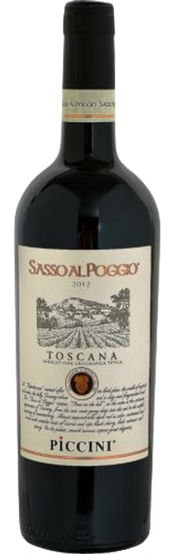 Bottle of Sasso al Poggio IGT from Tenute Piccini