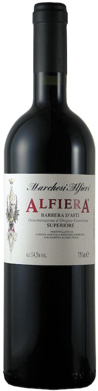 Bottiglia di Barbera d'Asti superiore Alfiera DOC di Marchesi Alfieri