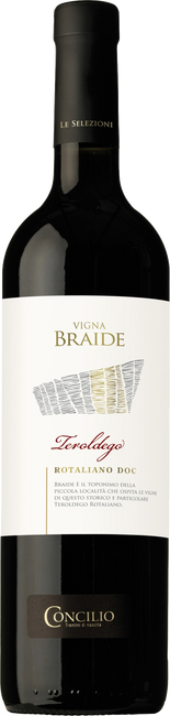 Image of Concilio Selezione Vigna Braide Teroldego Rotaliano DOC - 75cl - Trentino, Italien bei Flaschenpost.ch