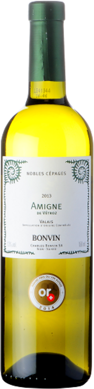 Bottle of Amigne de Vétroz from Charles Bonvin Fils