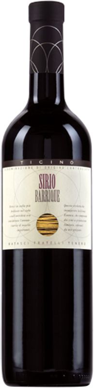 Bottiglia di Sirio Barrique Merlot Ticino DOC di Fratelli Matasci