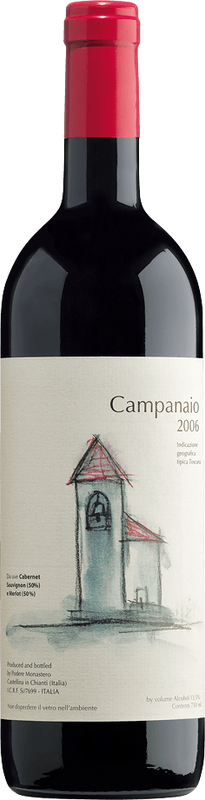 Flasche iL Campanaio IGT von Podere Monastero