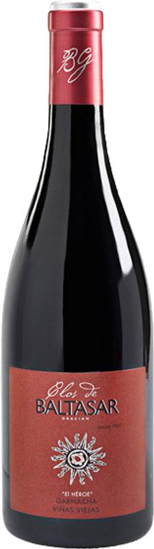 Bottle of El Héroe Baltasar viñas viejas Garnacha DO from San Alejandro