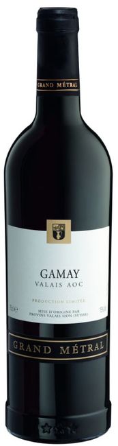 Image of Provins Gamay du Valais AOC Grand Metral - 75cl - Wallis, Schweiz bei Flaschenpost.ch