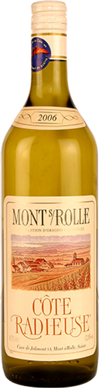 Bottle of Cote Radieuse Mont-sur-Rolle AOC La Cote from Cave de Jolimont