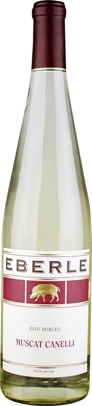 Bottiglia di Muscat Canelli di Eberle Winery