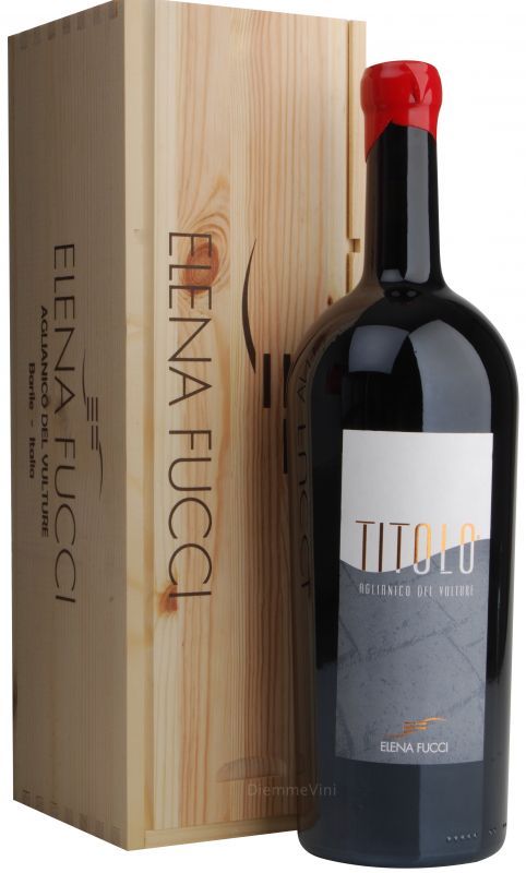 Flasche Titolo Aglianico del Vulture DOC von Elena Fucci