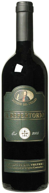 Bottle of Aglianico del Vulture DOC Il Repertorio from Cantine del Notaio