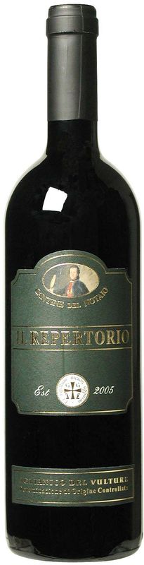 Flasche Aglianico del Vulture DOC Il Repertorio von Cantine del Notaio