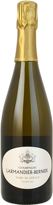 Flasche Champagne Terre de Vertus zero dosage von Larmandier-Bernier