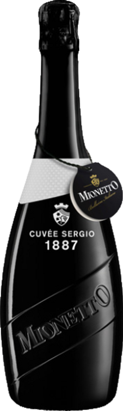 Bottiglia di Cuvée Sergio 1887 Luxury Collection Vino Spumante Extra Dry di Mionetto