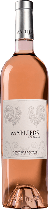 Bottiglia di Mapliers Préférences Rosé Côtes de Provence di Domaine des Mapliers