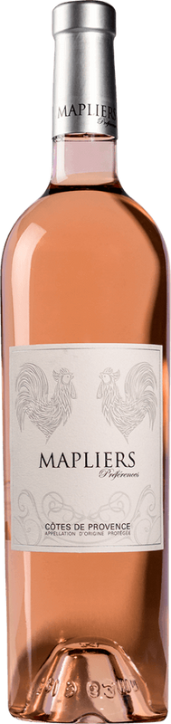 Bottle of Mapliers Préférences Rosé Côtes de Provence from Domaine des Mapliers