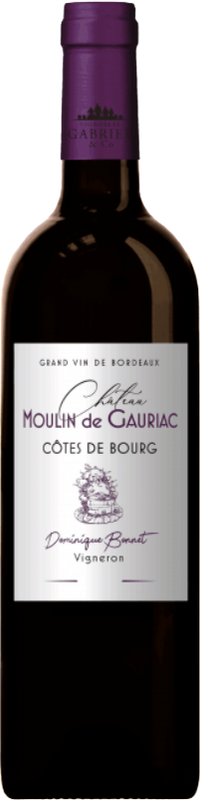Bottle of Côtes de Bourg from Moulin de Gauriac