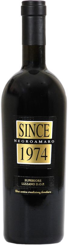 Bouteille de Since 1974 Negroamaro Superiore DOP de Tenute Eméra