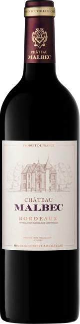 Image of Château Malbec Château Malbec Bordeaux AOC - 75cl - Bordeaux, Frankreich bei Flaschenpost.ch