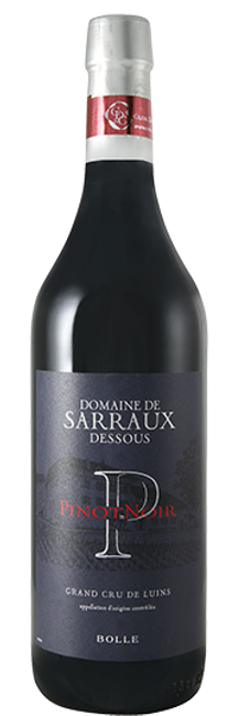Image of Bolle Domaine de Sarraux-Dessous Pinot Noir Grand Cru Luins AOC - 75cl - Waadt, Schweiz bei Flaschenpost.ch