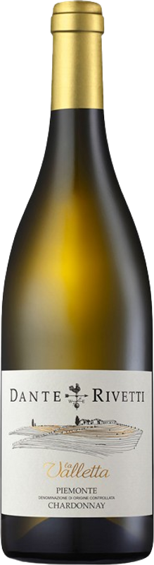 Flasche Chardonnay DOC Piemonte Bianco Valletta von Dante Rivetti