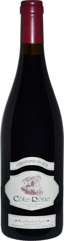 Bottiglia di Rouge Cote-Rotie AOC di Domaine Pichon