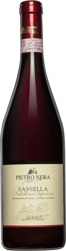 Bottiglia di Alisio Sassella Valtellina Superiore DOCG di Casa Vinicola Pietro Nera