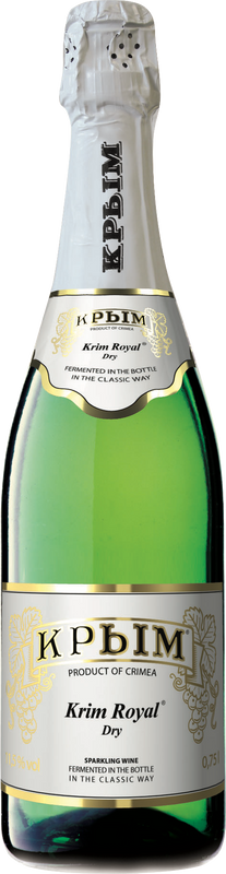 Bouteille de Krimsekt Krim Royal Dry de CJSC