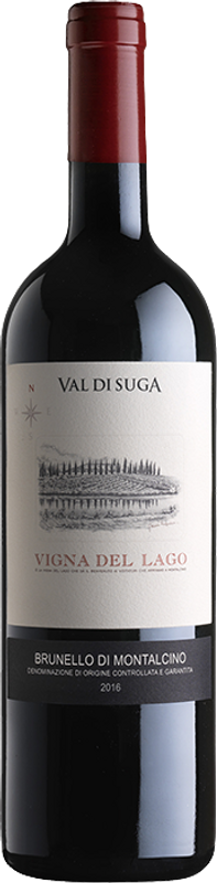 Bottle of Vigna del Lago Brunello di Montalcino DOCG from Val di Suga