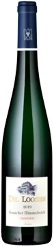 Bottiglia di Riesling Graacher Himmelreich Grosse Lage Tradition di Weingut Dr. Loosen