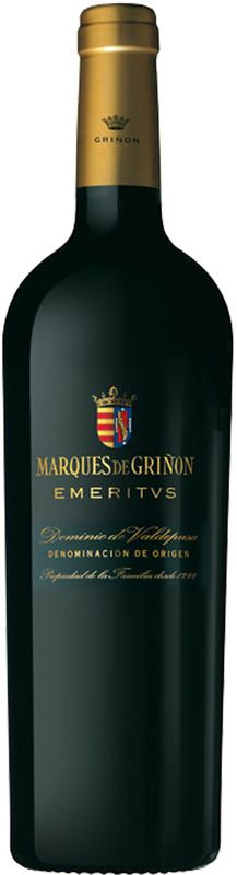 Bottiglia di Emeritus Marques de Grinon Dom. Valdepusa DO di Dominio de Valdepusa Marqués de Griñon