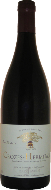 Image of Domaine Fayolle Les Pontaix Rouge Crozes-Hermitage AOC - 75cl - Côtes du Rhône, Frankreich bei Flaschenpost.ch