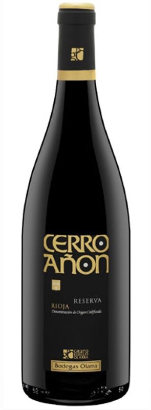 Bottle of Cerro Anon Reserva from Bodegas Olarra