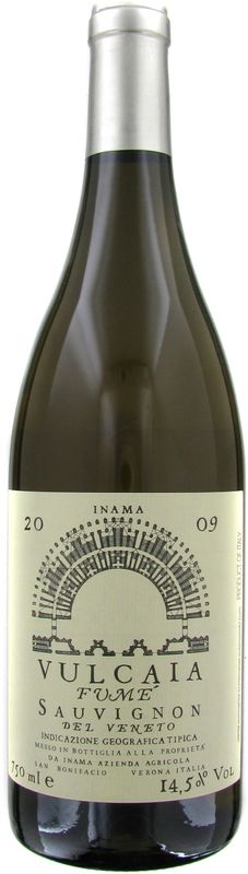 Flasche Sauvignon del Veneto IGT Vulcaia Fume von Inama Azienda Agricola