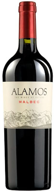 Flasche Malbec Mendoza von Alamos