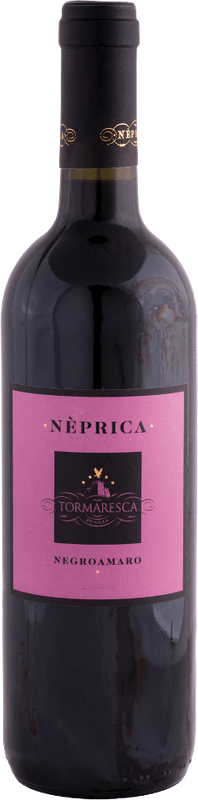 Bouteille de Neprica Negroamaro Puglia IGT de Tormaresca