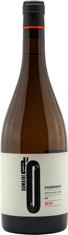 Flasche Chardonnay von Domaine d'O