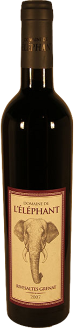 Image of Domaine d'Elephant Rivesaltes Grenat De L'elephant AOC VDN RIVESALTES - 50cl - Midi - Languedoc-Roussillon, Frankreich bei Flaschenpost.ch